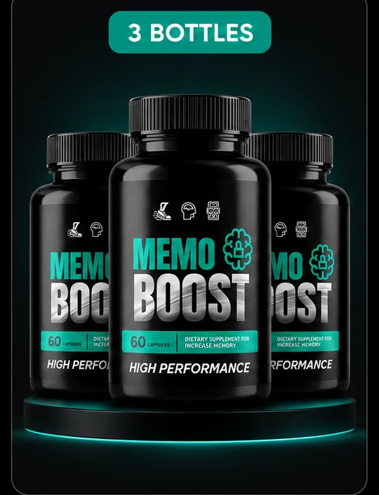 Memo Boost 3 bottle package